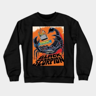 MST3K Mystery Science Promotional Artwork - The Black Scorpion Crewneck Sweatshirt